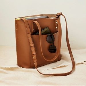 *NWT* Henny+Lev VEGAN LEATHER 2-IN-1 EVERYDAY TOTE